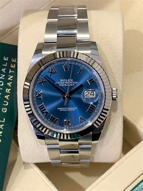 rolex day date dark blue dial|rolex datejust 41mm blue.